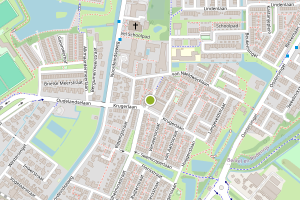 Ambulance-melding op van der Voortstraat, Berkel en Rodenrijs op 2 juni, kaart-overzicht