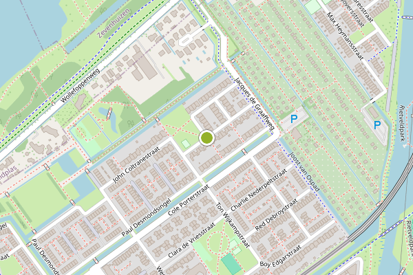 Ambulance-melding op Arthur Parisiusstraat, Rotterdam op 3 juni, kaart-overzicht