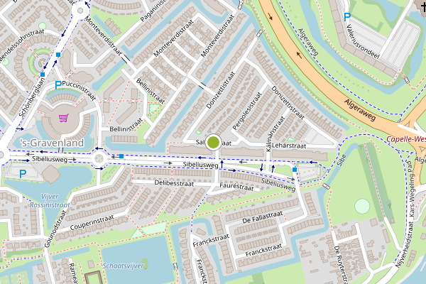Ambulance-melding op Salieristraat, Capelle aan den IJssel op 3 juni, kaart-overzicht