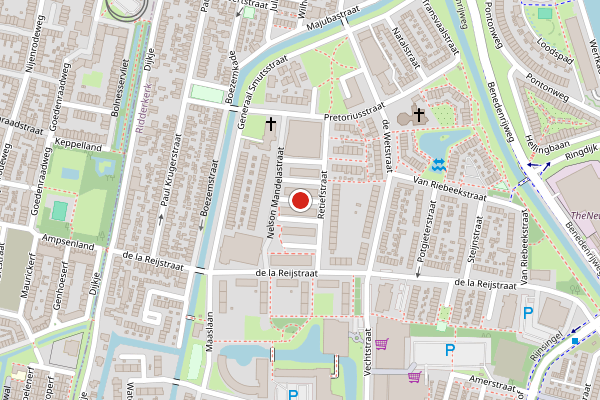 Ambulance + Brandweer samen ter plaatse op Retiefstraat, Ridderkerk op 4 juni, kaart-overzicht nieuws-bericht