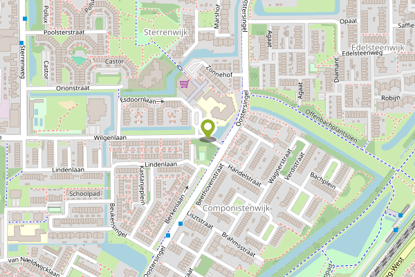 Ambulance-melding op Wilgenlaan, Berkel en Rodenrijs op 30 april, kaart-overzicht