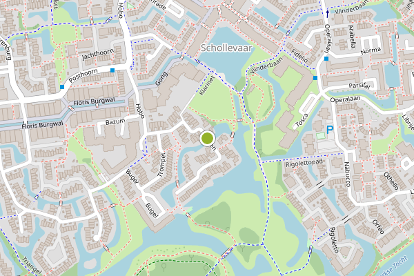 Ambulance-melding op Klaroen, Capelle aan den IJssel op 4 juni, kaart-overzicht