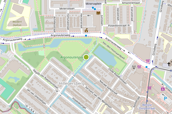 Ambulance-melding op Van den Hoonaardpad, Rotterdam op 5 juni, kaart-overzicht