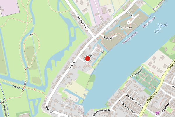Brandweer-melding op Noldijk, Barendrecht op 5 juni, kaart-overzicht