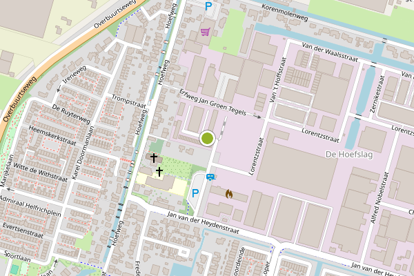 Ambulance-melding op Brandweerstraat, Bleiswijk op 5 juni, kaart-overzicht