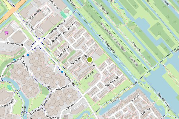 Ambulance-melding op Banda Neira, Capelle aan den IJssel op 6 juni, kaart-overzicht
