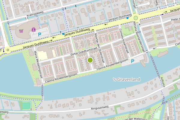 Ambulance-melding op Pieter van Rijsselstraat, Rotterdam op 6 juni, kaart-overzicht