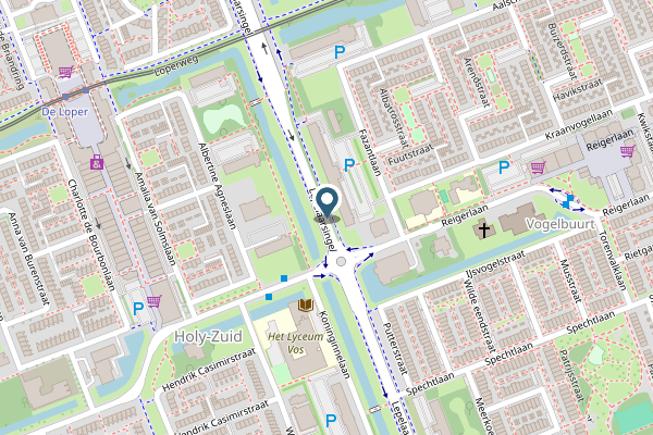 Politie-melding op Lepelaarsingel, Vlaardingen op 1 mei, kaart-overzicht