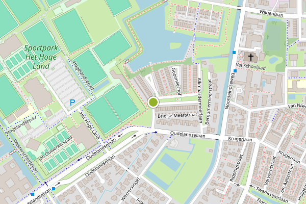 Ambulance-melding op Brandemeerplantsoen, Berkel en Rodenrijs op 7 juni, kaart-overzicht
