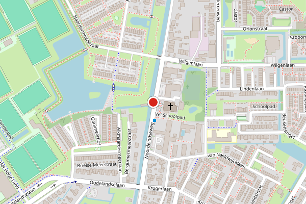 Brandweer-melding op Petrus Sint Noordeindseweg, Berkel en Rodenrijs op 1 mei, kaart-overzicht