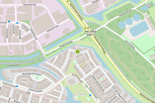 Ambulance-melding op Clara Wichmannstraat, Ridderkerk op 7 juni, kaart-overzicht