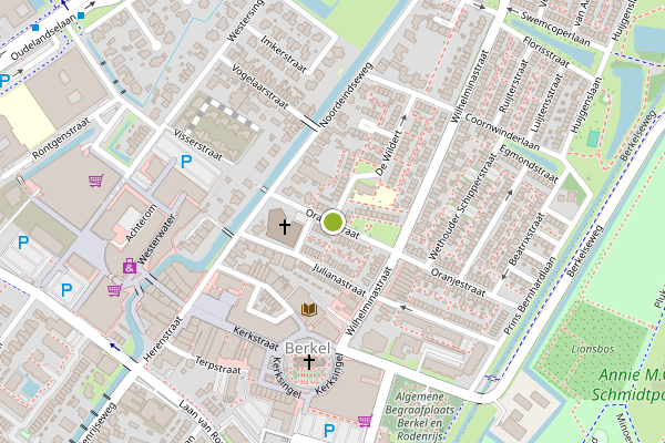 Ambulance-melding op Oranjestraat, Berkel en Rodenrijs op 8 juni, kaart-overzicht