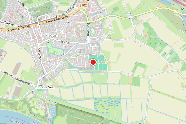 Brandweer-melding op Albrandswaard op 9 juni, kaart-overzicht