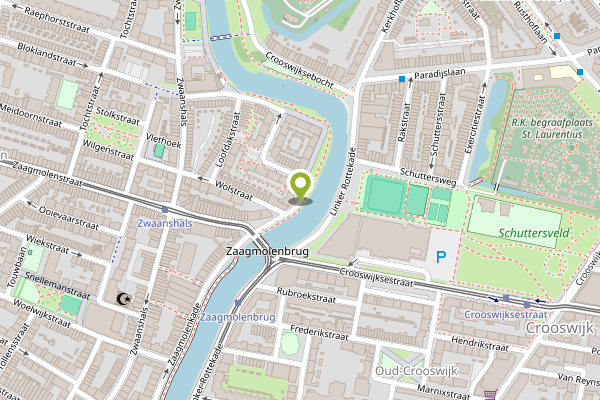 Ambulance-melding op Zwaanshalskade, Rotterdam op 2 mei, kaart-overzicht
