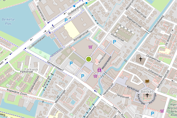 Ambulance-melding op Westersingel, Berkel en Rodenrijs op 10 juni, kaart-overzicht
