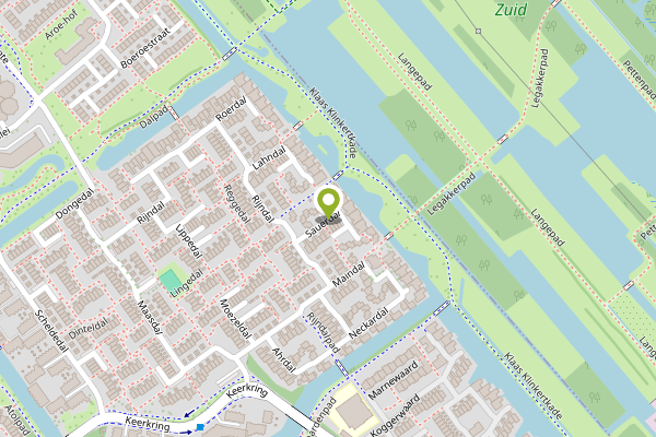 Ambulance-melding op Sauerdal, Capelle aan den IJssel op 2 mei, kaart-overzicht