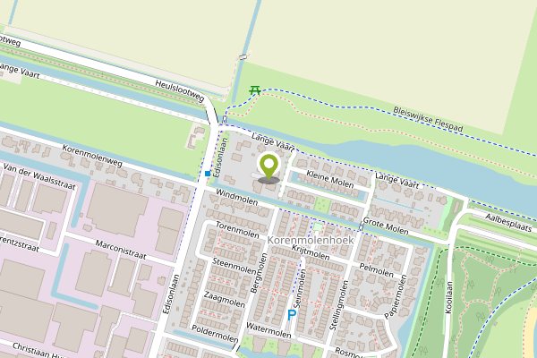 Ambulance-melding op Molenhof, Bleiswijk op 2 mei, kaart-overzicht