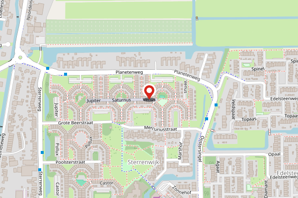 Brandweer-melding op Venus, Berkel en Rodenrijs op 2 mei, kaart-overzicht