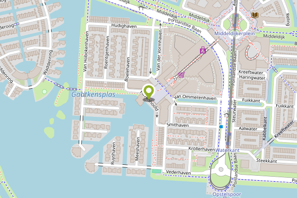 Ambulance-melding op Havenhoofd, Barendrecht op 2 mei, kaart-overzicht