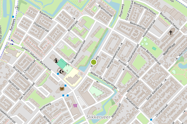 Ambulance-melding op Reijerweg, Ridderkerk op 11 juni, kaart-overzicht