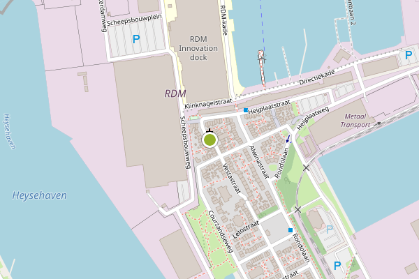 Ambulance-melding op Vestaplein, Rotterdam op 11 juni, kaart-overzicht