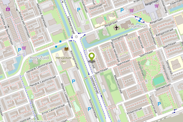 Ambulance-melding op Putterstraat, Vlaardingen op 3 mei, kaart-overzicht