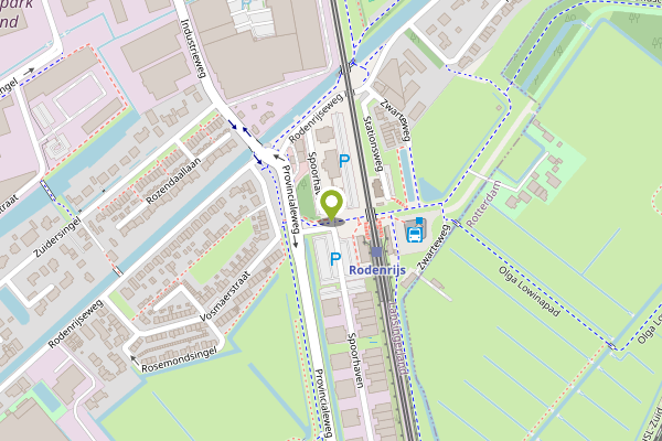 Ambulance-melding op Spoorhaven, Berkel en Rodenrijs op 3 mei, kaart-overzicht