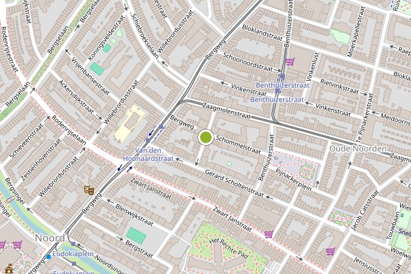 Ambulance-melding op Aelwijn-Floriszstraat, Rotterdam op 15 juni, kaart-overzicht