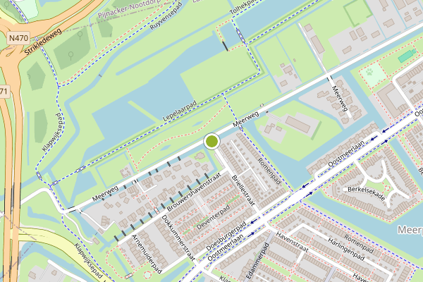 Ambulance-melding op Briellestraat, Berkel en Rodenrijs op 15 juni, kaart-overzicht