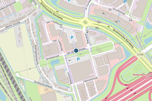 Politie-melding op Van der Waalsweg, Barendrecht op 15 juni, kaart-overzicht
