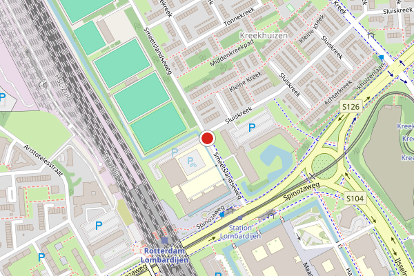 Brandweer-melding op Smeetslandseweg, Rotterdam op 15 juni, kaart-overzicht