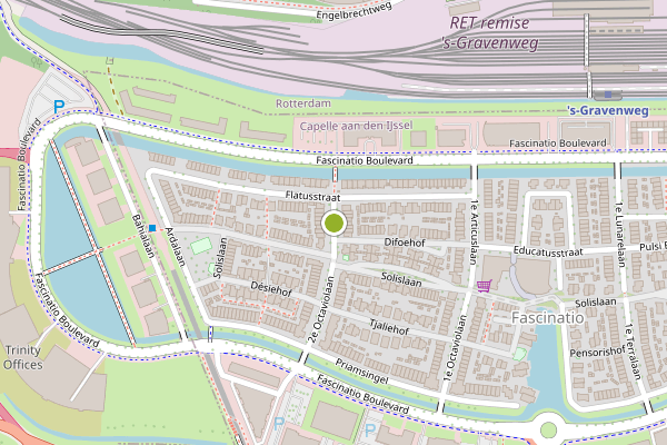 Ambulance-melding op 2e Articuslaan, Capelle aan den IJssel op 15 juni, kaart-overzicht