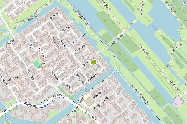 Ambulance-melding op Maindal, Capelle aan den IJssel op 15 juni, kaart-overzicht
