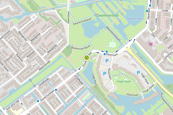Ambulance-melding op Ouverturelaan, Krimpen aan den IJssel op 16 juni, kaart-overzicht