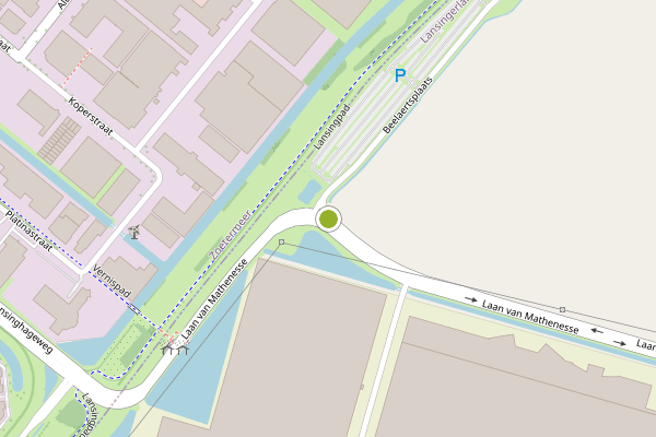 Ambulance-melding op Laan van Mathenesse, Bleiswijk op 16 juni, kaart-overzicht
