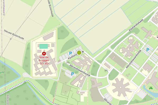 Ambulance-melding op Kijvelandsekade, Poortugaal op 4 mei, kaart-overzicht