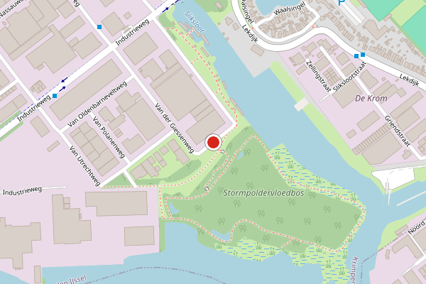 Ambulance + Brandweer samen ter plaatse op Van der Giessenweg, Krimpen aan den IJssel op 17 juni, kaart-overzicht nieuws-bericht