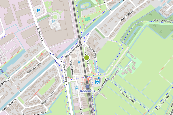 Ambulance-melding op Stationsweg, Berkel en Rodenrijs op 17 juni, kaart-overzicht