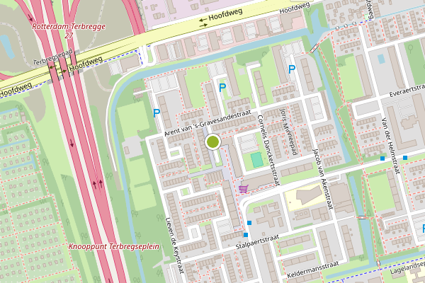 Ambulance-melding op Jacob van Campenplein, Rotterdam op 18 juni, kaart-overzicht