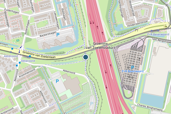 Politie-melding op Zwijndrechtsepad, Rotterdam op 18 juni, kaart-overzicht