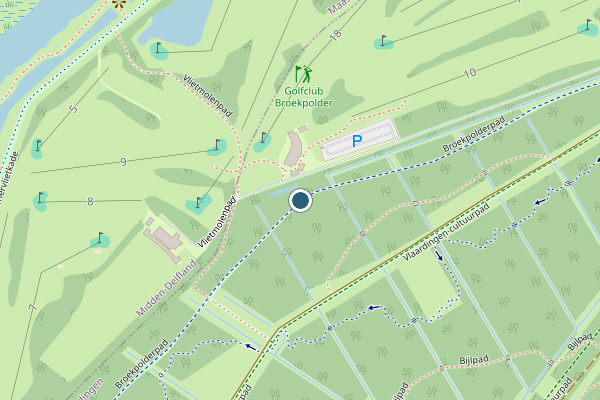 Politie-melding op Broekpolderpad, Vlaardingen op 18 juni, kaart-overzicht