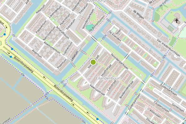 Ambulance-melding op Vondelstraat, Bergschenhoek op 18 juni, kaart-overzicht