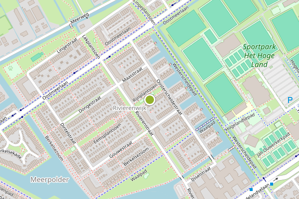 Ambulance-melding op Rijnplantsoen, Berkel en Rodenrijs op 18 juni, kaart-overzicht