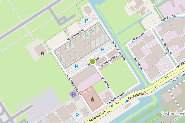 Ambulance-melding op Portelabaan, Rotterdam op 19 juni, kaart-overzicht