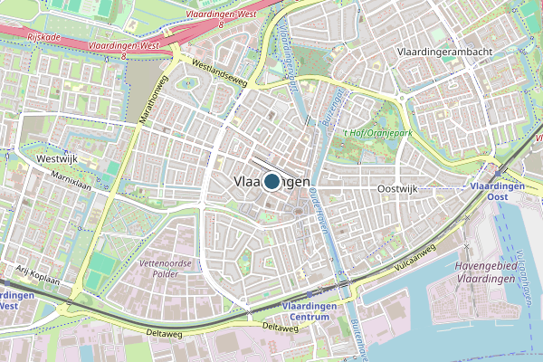 Politie-melding op Vlaardingen op 18 juni, kaart-overzicht