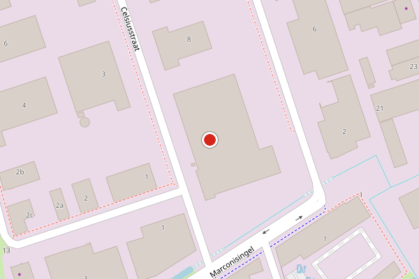 Brandweer-melding op Celsiusstraat, Berkel en Rodenrijs op 18 juni, kaart-overzicht