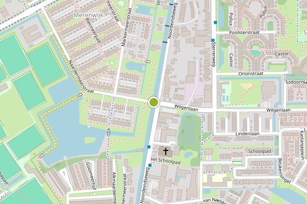 Ambulance-melding op Naardermeerstraat, Berkel en Rodenrijs op 18 juni, kaart-overzicht