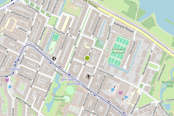 Ambulance-melding op IJsclubstraat, Rotterdam op 20 juni, kaart-overzicht