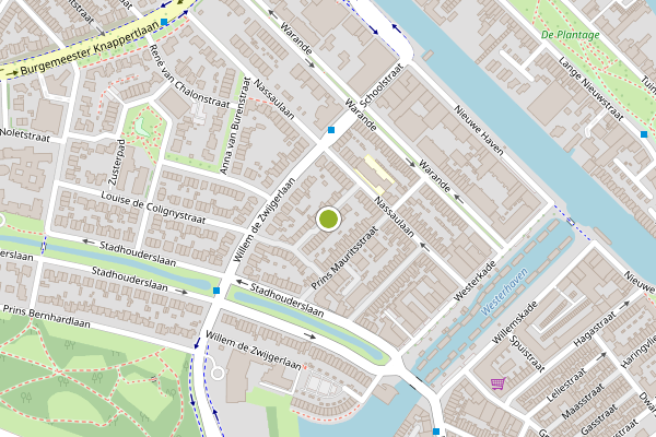 Ambulance-melding op Amalia van Solmsstraat, Schiedam op 20 juni, kaart-overzicht