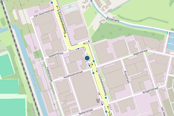 Politie-melding op 's-Gravelandseweg, Schiedam op 20 juni, kaart-overzicht